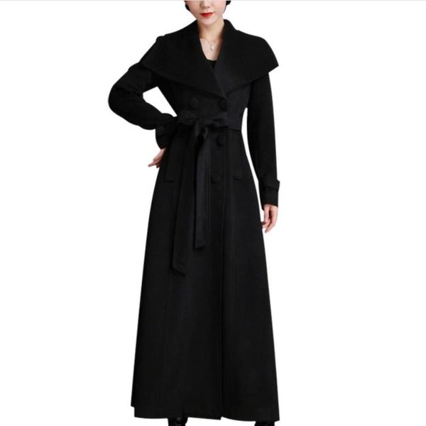 women's wool & blends x-long black double breasted woolen coat women big lapel winter fashion belted plus size 3xl
women's wool & blends x-long black double breasted woolen coat women big lapel winter fashion belted plus size 3xl