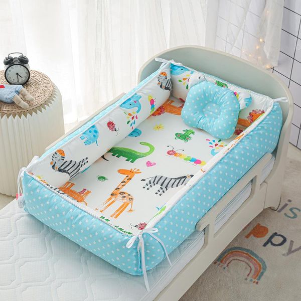 portable crib detachable baby pillow bed middle anti-pressure surround born sleeping 2021 knot cribs
portable crib detachable baby pillow bed middle anti-pressure surround born sleeping 2021 knot cribs