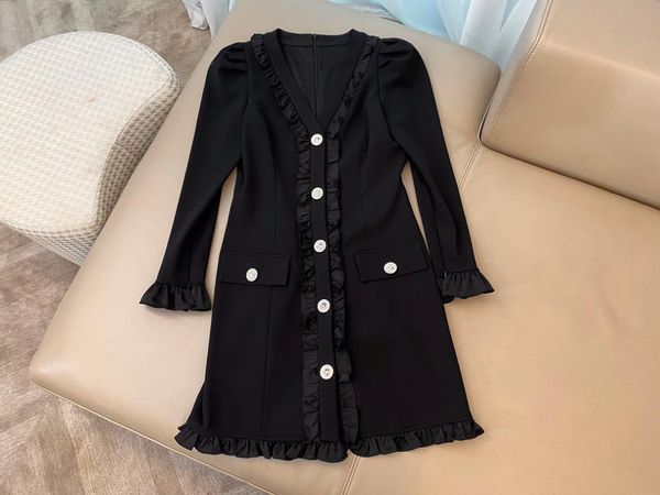 casual dresses 2021 women fashion long-sleeved v-neck pleated lace dress 0723, Black;gray
casual dresses 2021 women fashion long-sleeved v-neck pleated lace dress 0723, Black;gray