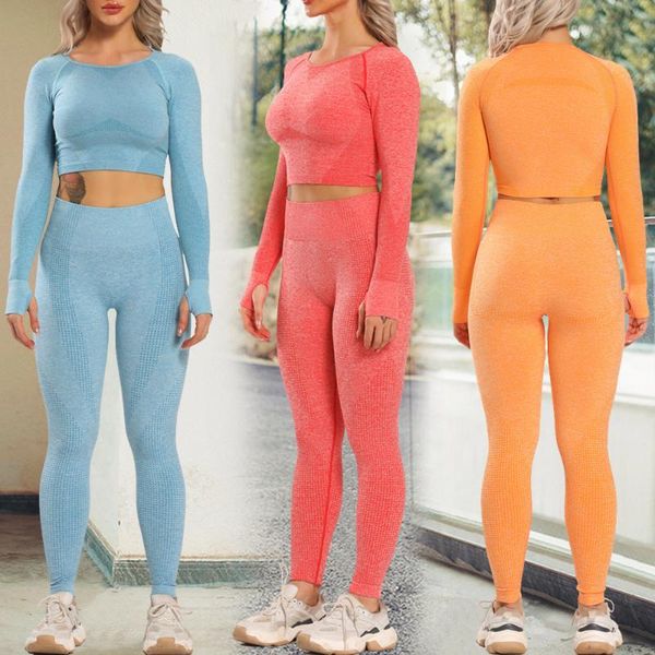 yoga outfit women seamless set gym clothing fitness leggings+cropped shirts sport suit long sleeve tracksuit active wear
yoga outfit women seamless set gym clothing fitness leggings+cropped shirts sport suit long sleeve tracksuit active wear