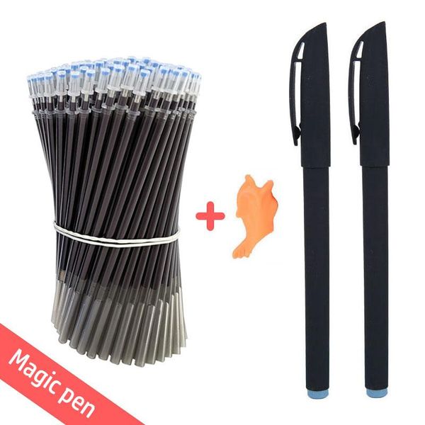 3+50pcs/set 0.5mm reusable calligraphy no trace copy pen automatically disappears and faded blue ink school writing stationery gel pens
3+50pcs/set 0.5mm reusable calligraphy no trace copy pen automatically disappears and faded blue ink school writing stationery gel pens