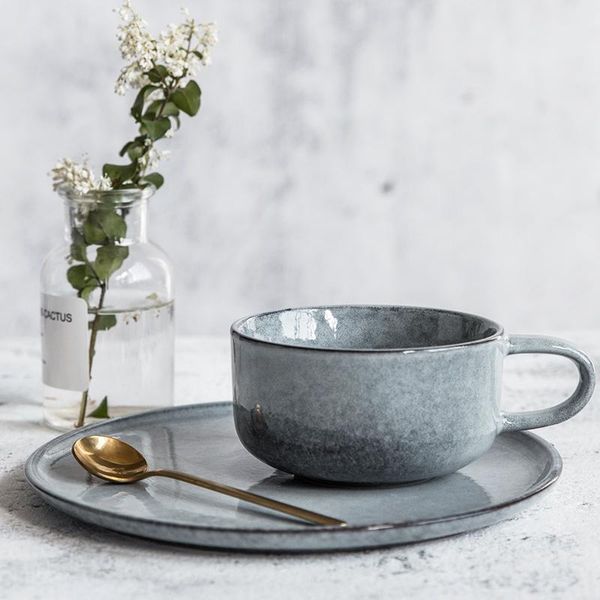 creative porcelain coffee cup milk ceramic european cups set with handle simple xicara porcelana home container & saucers
creative porcelain coffee cup milk ceramic european cups set with handle simple xicara porcelana home container & saucers