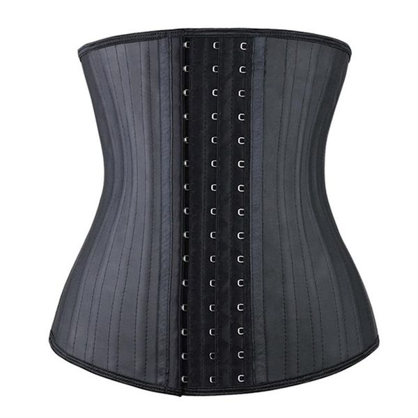 women's shapers waste trainers body shaper 25 steel-bonded waist rubber corset smooth latex with belt bodysuit, Black;white
women's shapers waste trainers body shaper 25 steel-bonded waist rubber corset smooth latex with belt bodysuit, Black;white