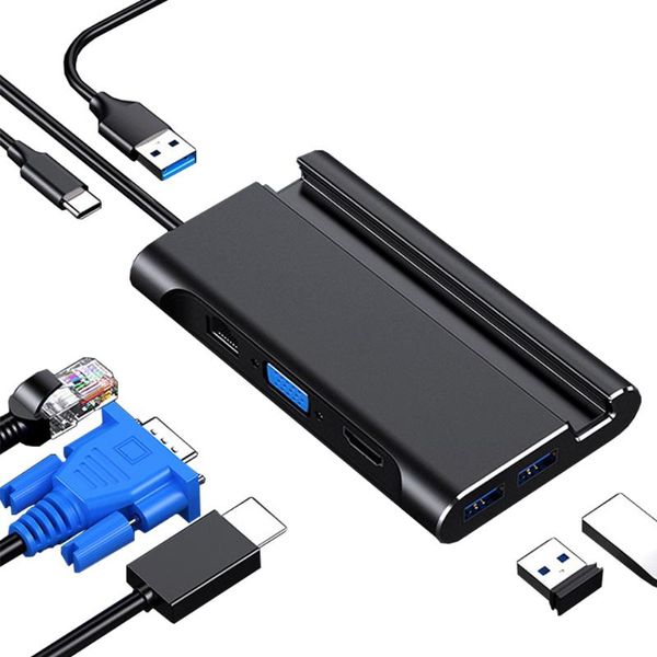 7-in-1 ype-c docking station for huawei mate10/p20 mobile phone to /sd/tf s8 and base usb hubs
7-in-1 ype-c docking station for huawei mate10/p20 mobile phone to /sd/tf s8 and base usb hubs