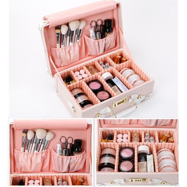 professional makeup organizer password lock cosmetic storage case bolso mujer travel large capacity bag suitcases bags & cases
professional makeup organizer password lock cosmetic storage case bolso mujer travel large capacity bag suitcases bags & cases