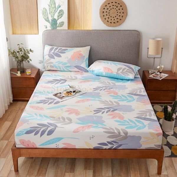 sheets & sets 3pcs elastic fitted sheet cotton bed mattress cover simple style single king size 150x200 (with case)
sheets & sets 3pcs elastic fitted sheet cotton bed mattress cover simple style single king size 150x200 (with case)