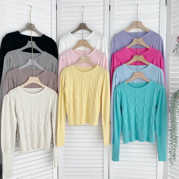 women's sweaters korean female singiny long sleeve knitted sweater thin elastic neck fashion fall streetwear pullovers ixbs, White;black
women's sweaters korean female singiny long sleeve knitted sweater thin elastic neck fashion fall streetwear pullovers ixbs, White;black