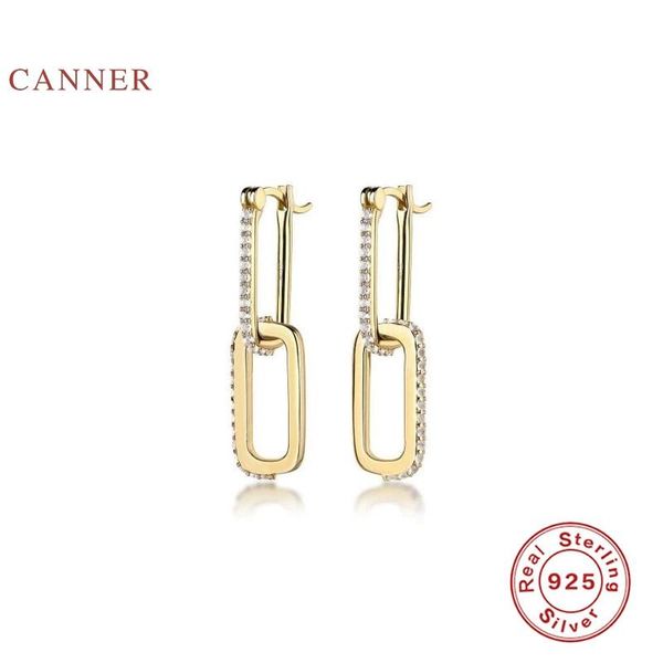 ins chain double earring pendant earrings for women s925 sterling silver piercing stud fine jewelry pendientes, Golden;silver
ins chain double earring pendant earrings for women s925 sterling silver piercing stud fine jewelry pendientes, Golden;silver