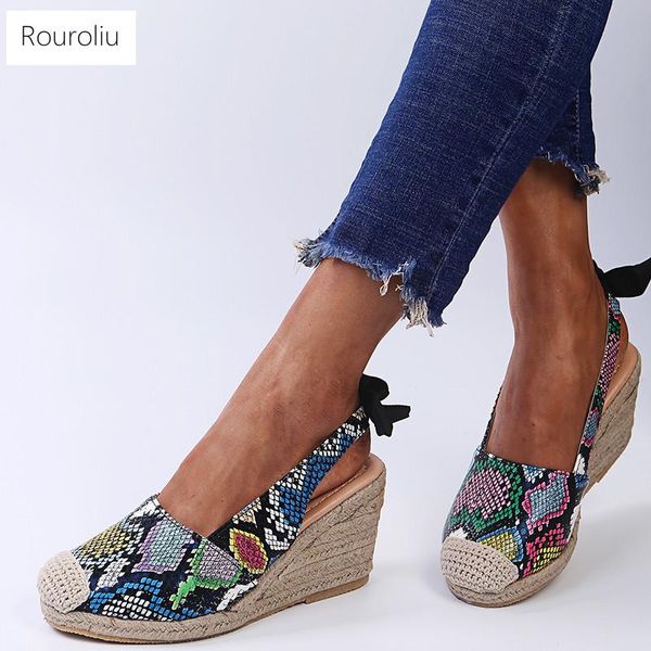 dress shoes women round toe snake sandals female 2021 summer bowknot casual slip-on wedge plus size 35-43, Black
dress shoes women round toe snake sandals female 2021 summer bowknot casual slip-on wedge plus size 35-43, Black