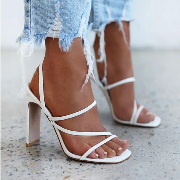 dress shoes 2021 women pumps open toe sandals ladies thin belt high heels females outdoor party brand fashion for lady, Black
dress shoes 2021 women pumps open toe sandals ladies thin belt high heels females outdoor party brand fashion for lady, Black