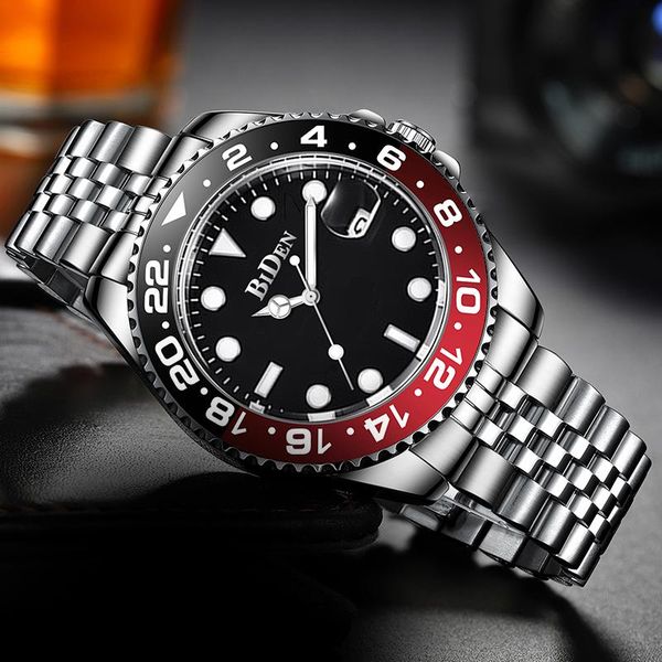 wristwatches biden military army sports watches mens casual waterproof men watch quartz stainless steel relogio masculino, Slivery;brown
wristwatches biden military army sports watches mens casual waterproof men watch quartz stainless steel relogio masculino, Slivery;brown