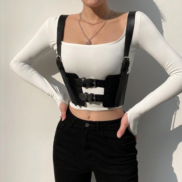 waist support 2021 fashion punk women pu leather corset cummerbunds black bustier street belt shapewear cinchers body shaper, Black;gray
waist support 2021 fashion punk women pu leather corset cummerbunds black bustier street belt shapewear cinchers body shaper, Black;gray