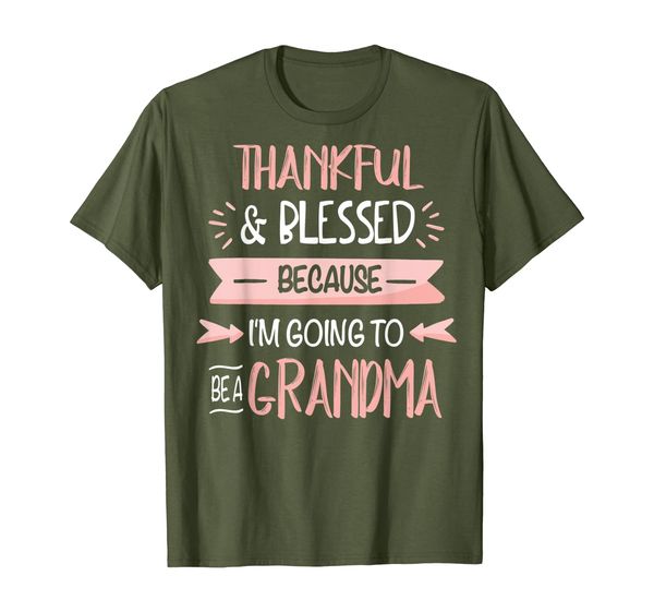 Thankful Blessed Because Im Going To Be a Grandma T Shirts T-Shirt, Mainly pictures
Thankful Blessed Because Im Going To Be a Grandma T Shirts T-Shirt, Mainly pictures