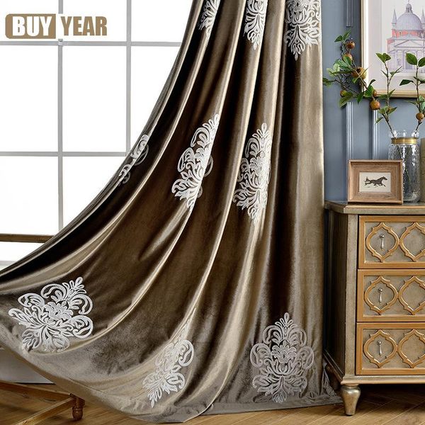 curtain & drapes high-grade velvet embroidered coffee curtains modern simple italian embroidery for living room bedroom
curtain & drapes high-grade velvet embroidered coffee curtains modern simple italian embroidery for living room bedroom