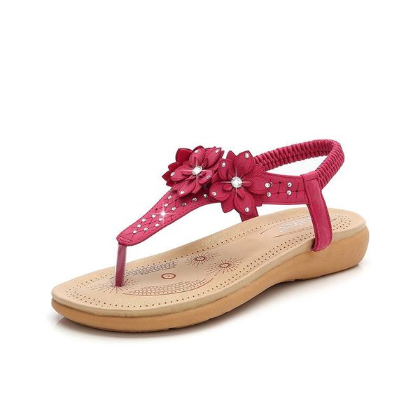 -----women casual flat sandals woman bohemia flower crystal flip flop beach soft summer retro female shoes, Black
-----women casual flat sandals woman bohemia flower crystal flip flop beach soft summer retro female shoes, Black