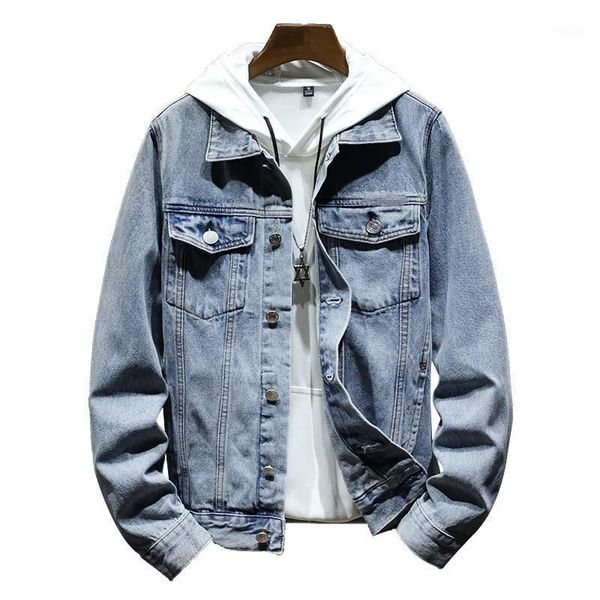 mcikkny men cargo casual jeans jackets multi pockets washed denim coats for male size m-5xl men's, Black;brown
mcikkny men cargo casual jeans jackets multi pockets washed denim coats for male size m-5xl men's, Black;brown