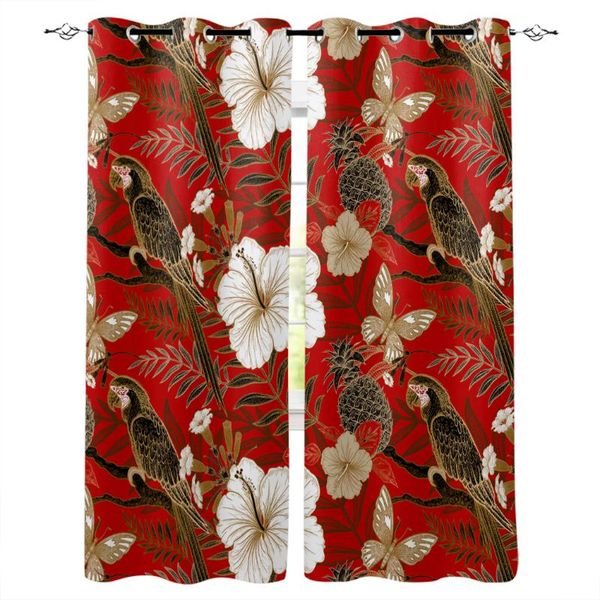curtain & drapes flower tropical plant parrot texture pattern window curtains polyester fabric living room home decor
curtain & drapes flower tropical plant parrot texture pattern window curtains polyester fabric living room home decor