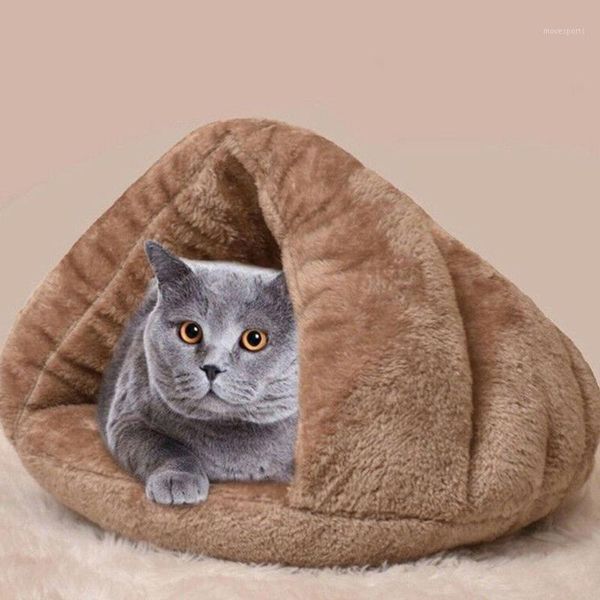 triangle pet bed for small cats dogs soft nest kennel cave house sleeping bag mat pad tent pets winter warm cozy beds cat & furniture1
triangle pet bed for small cats dogs soft nest kennel cave house sleeping bag mat pad tent pets winter warm cozy beds cat & furniture1