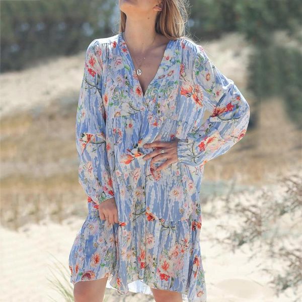 casual dresses women's long sleeve floral print dress harajuku vintage style autumn ladies v-neck elegant korean clothing, Black;gray
casual dresses women's long sleeve floral print dress harajuku vintage style autumn ladies v-neck elegant korean clothing, Black;gray