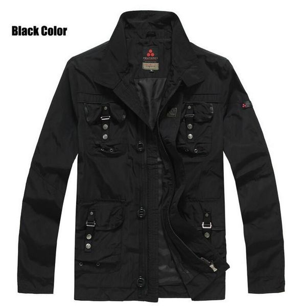 men's jackets brand spring fall italy hombre coat casaco masculino sport fashion multi pocket camouflage for men apparel, Black;brown
men's jackets brand spring fall italy hombre coat casaco masculino sport fashion multi pocket camouflage for men apparel, Black;brown