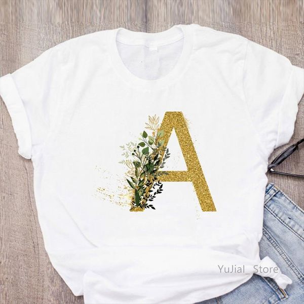 alphabet golden a letter print women vogue flowers femme korean style clothes harajuku short sleeve, White
alphabet golden a letter print women vogue flowers femme korean style clothes harajuku short sleeve, White