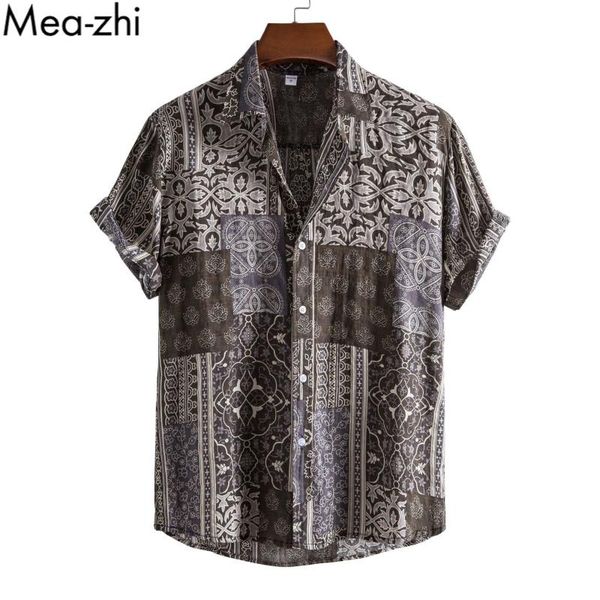 men's casual shirts men summer daily short sleeve shirt blouse retro ethnic print button up pocket hawaiian, White;black
men's casual shirts men summer daily short sleeve shirt blouse retro ethnic print button up pocket hawaiian, White;black