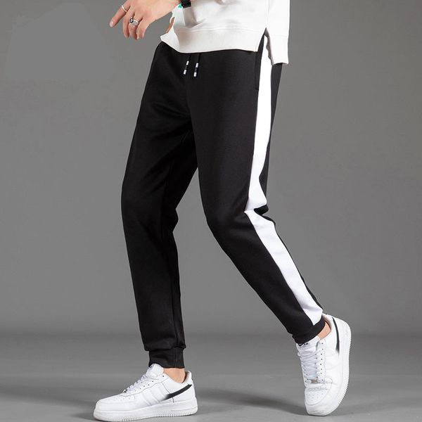 Mens Joggers Casual Pants Men Sweatpants Slim Side Striped Pencil Pant Trousers Male Sportswear Track Pants Slim Fit Tracksuit, Black
Mens Joggers Casual Pants Men Sweatpants Slim Side Striped Pencil Pant Trousers Male Sportswear Track Pants Slim Fit Tracksuit, Black