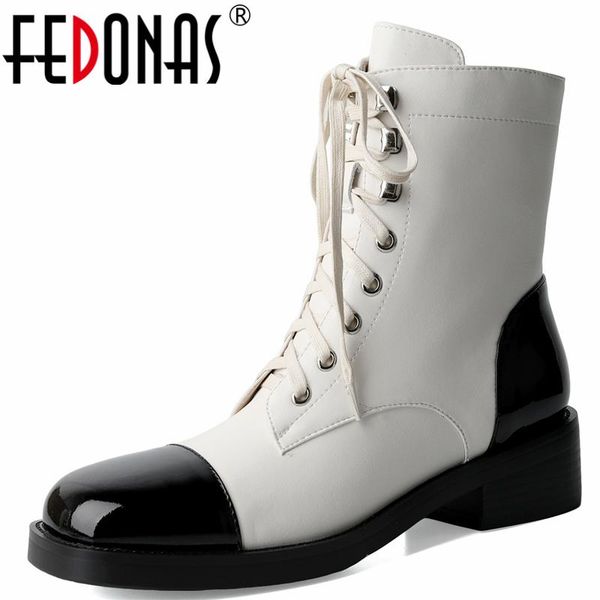 boots fedonas 2021 autumn winter women ankle mature office lady party casual genuine leather cross-tied shoes woman thick heels, Black
boots fedonas 2021 autumn winter women ankle mature office lady party casual genuine leather cross-tied shoes woman thick heels, Black