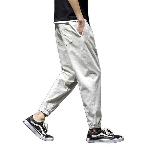 spring sports pants men's korean wide leg casual harem pants legged linen capris, Black
spring sports pants men's korean wide leg casual harem pants legged linen capris, Black