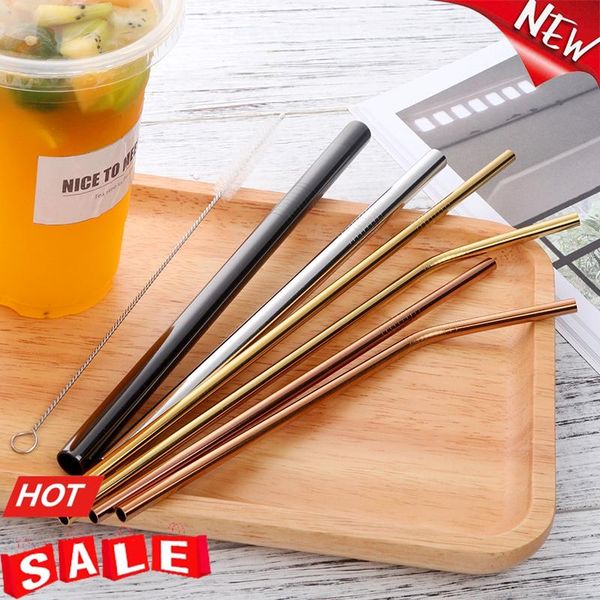 drinking straws 2pcs stainless steel reusable extra wide 10mm bent or straight straw with cleaner brush bubble tea mate
drinking straws 2pcs stainless steel reusable extra wide 10mm bent or straight straw with cleaner brush bubble tea mate