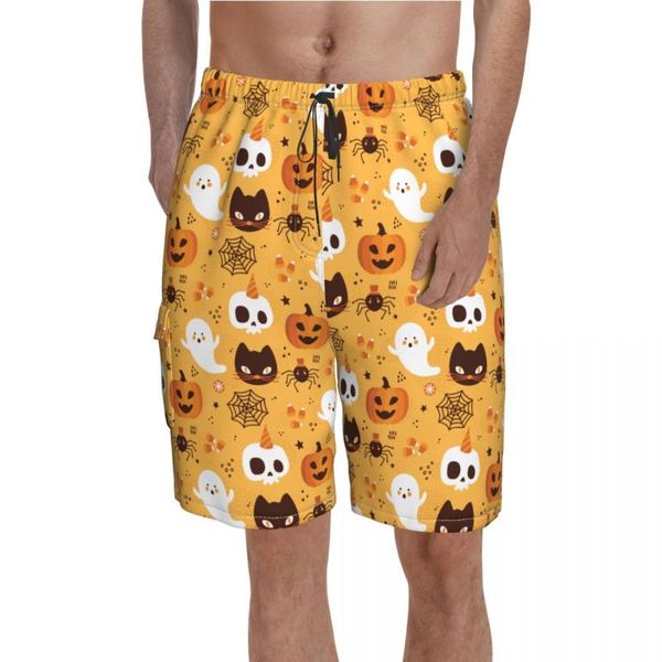 men's shorts halloween pumpkin spooky bat (2) board funny polyester swimming trunks bathing pattern men swim, White;black
men's shorts halloween pumpkin spooky bat (2) board funny polyester swimming trunks bathing pattern men swim, White;black