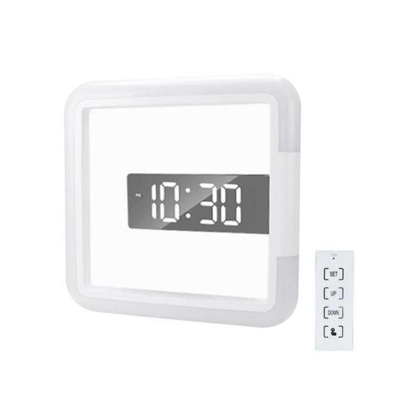 other clocks & accessories led wall clock square digital alarm mirror modern 3d design nightlight remote control temperature
other clocks & accessories led wall clock square digital alarm mirror modern 3d design nightlight remote control temperature