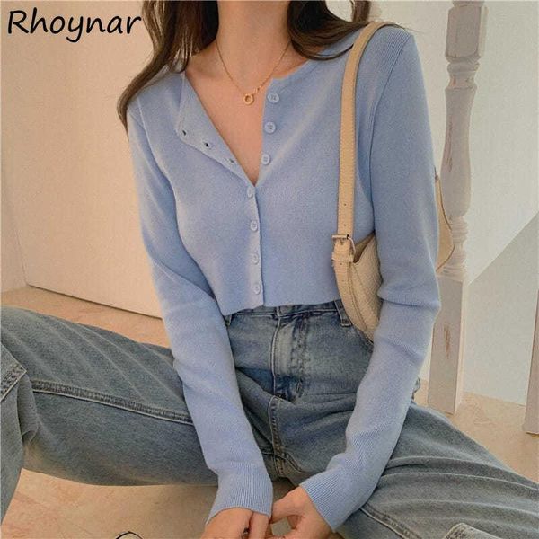 women's knits & tees cardigan women solid 5 colors single breasted cropped female clothes all-match slim long sleeve stylish minimalist, White
women's knits & tees cardigan women solid 5 colors single breasted cropped female clothes all-match slim long sleeve stylish minimalist, White