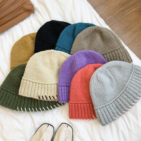 wide brim hats korean version of knitted thick wool fashion bucket hat female autumn and winter retro wild face small warm fisherman, Blue;gray
wide brim hats korean version of knitted thick wool fashion bucket hat female autumn and winter retro wild face small warm fisherman, Blue;gray