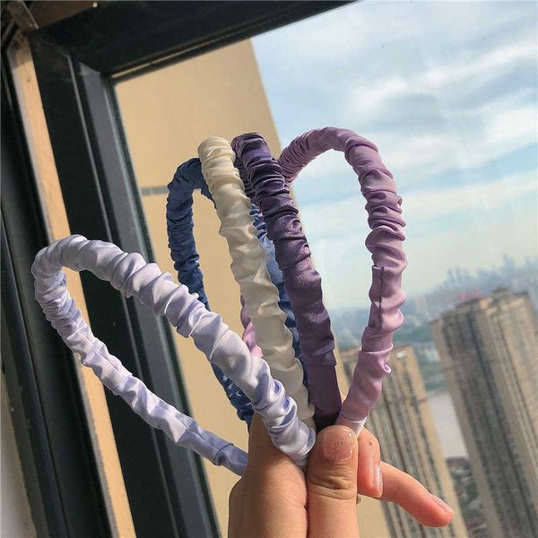 little frh cloth hairband ~ sweet soft girl pleated satin temperament fort hair accsori headband, Golden;silver
little frh cloth hairband ~ sweet soft girl pleated satin temperament fort hair accsori headband, Golden;silver