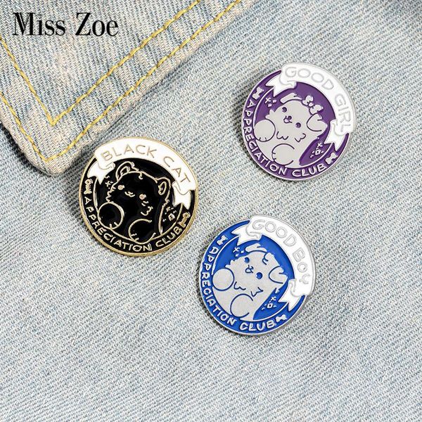 pins, brooches good boy girl enamel pin custom dogs puppy cats badges bag shirt lapel buckle pet animal jewelry gift for friends, Gray
pins, brooches good boy girl enamel pin custom dogs puppy cats badges bag shirt lapel buckle pet animal jewelry gift for friends, Gray