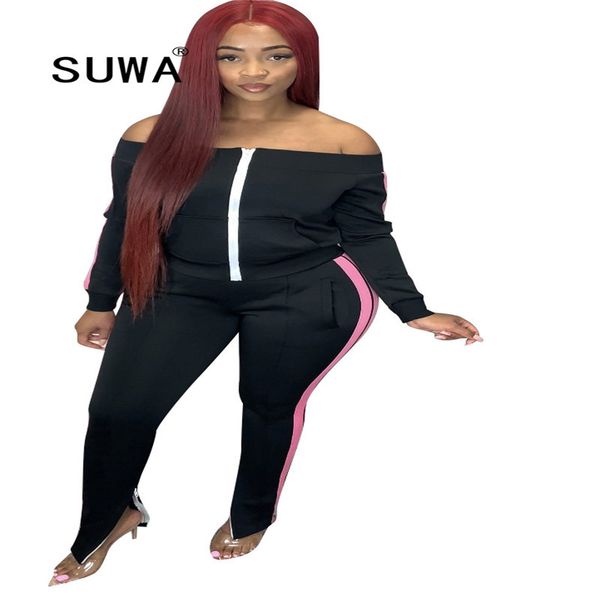 women matching sets long sleeve and pants casual workout sporty active wear bodycon fashion two pieces outfits slim 210525, White
women matching sets long sleeve and pants casual workout sporty active wear bodycon fashion two pieces outfits slim 210525, White