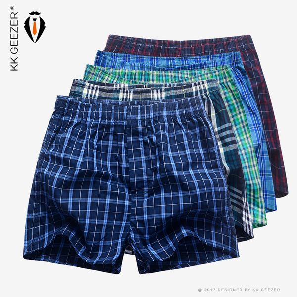 mens underwear boxers shorts casual cotton sleep underpants paag plaid loose comfortable homewear striped panties, Black;white
mens underwear boxers shorts casual cotton sleep underpants paag plaid loose comfortable homewear striped panties, Black;white