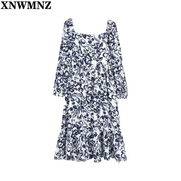 women's dress aesthetic clothes vintage soft long sleeve boho floral print midi dress women square collar dresses femme robe 210520, Black;gray
women's dress aesthetic clothes vintage soft long sleeve boho floral print midi dress women square collar dresses femme robe 210520, Black;gray