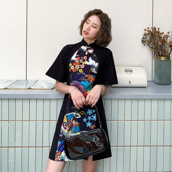 2021 new cheongsam dress vintage asian clothes chinese traditional dresses floral slim black chinese dress qipao 11768, Red
2021 new cheongsam dress vintage asian clothes chinese traditional dresses floral slim black chinese dress qipao 11768, Red