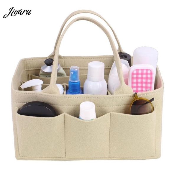 exclusive portable cosmetic bag multi-pockets travel organizer felt cloth insert makeup storage fits handbag bags & cases
exclusive portable cosmetic bag multi-pockets travel organizer felt cloth insert makeup storage fits handbag bags & cases
