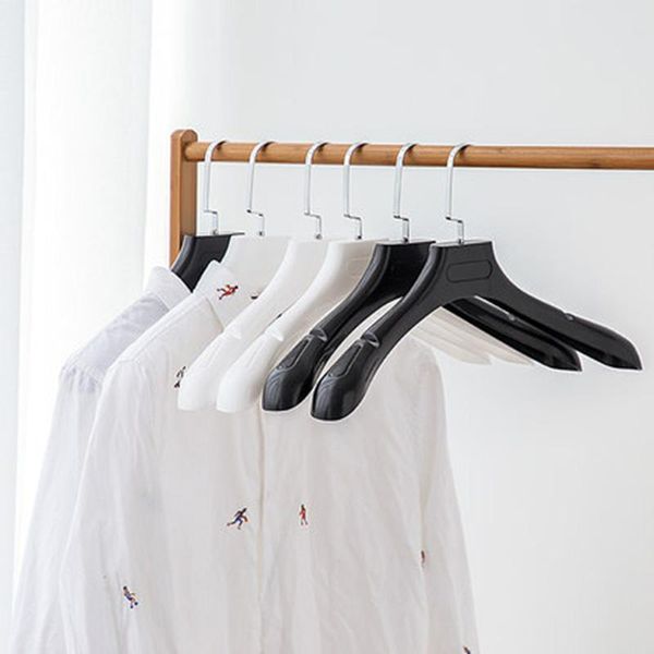 hangers & racks 10 pcs/lot anti-skid suit hanger thickened plastic clothes with broad shoulder design garment rack
hangers & racks 10 pcs/lot anti-skid suit hanger thickened plastic clothes with broad shoulder design garment rack