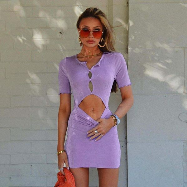 women's swimwear light purple hollow out mini bodycon dress women 2021 y2k elegant slim button short sleeve dresses party club beach we, White;black
women's swimwear light purple hollow out mini bodycon dress women 2021 y2k elegant slim button short sleeve dresses party club beach we, White;black