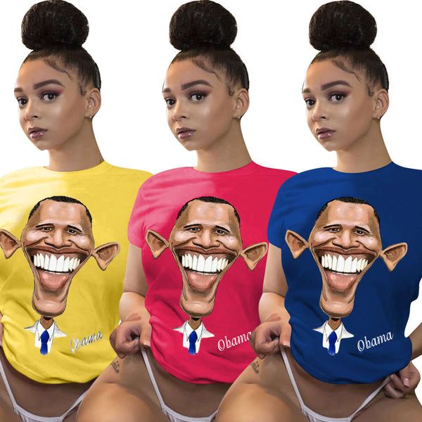 star model 2021 new fashion casual printed cartoon multi color t-shirt, Black;pink
star model 2021 new fashion casual printed cartoon multi color t-shirt, Black;pink