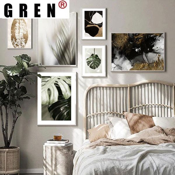 paintings gren modern abstract leaves plant painting wall art canvas poster and print black gold graphics picture living room home decor
paintings gren modern abstract leaves plant painting wall art canvas poster and print black gold graphics picture living room home decor