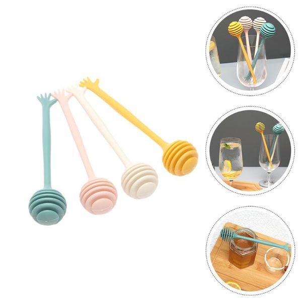spoons 4pcs exquisite beverage stirring sticks durable cocktail rods (assorted color)
spoons 4pcs exquisite beverage stirring sticks durable cocktail rods (assorted color)