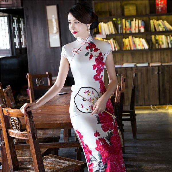 chinese style cheongsam women's slim qipao party long oriental dresses traditional national wind dress ethnic clothing, Red
chinese style cheongsam women's slim qipao party long oriental dresses traditional national wind dress ethnic clothing, Red