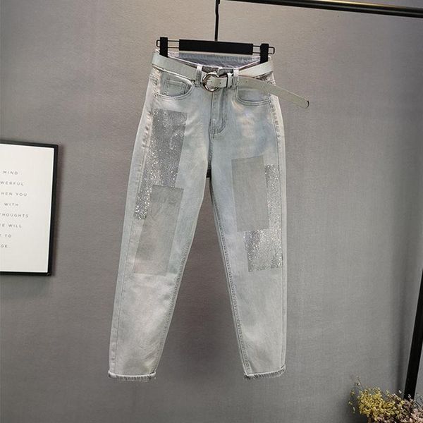 #0423 boyfriend jeans harem pants women spring autumn casual slim female streetwear blue trousers sequined women's
#0423 boyfriend jeans harem pants women spring autumn casual slim female streetwear blue trousers sequined women's
