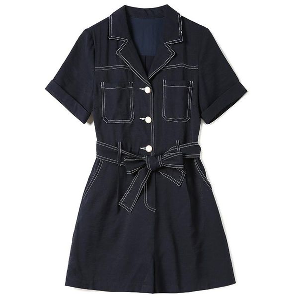 fashionable jumpsuit short-sleeved xiaoxi's fit body was thin pants 2021 summer casual suit jacket female women's jumpsuits & romp, Black;white
fashionable jumpsuit short-sleeved xiaoxi's fit body was thin pants 2021 summer casual suit jacket female women's jumpsuits & romp, Black;white