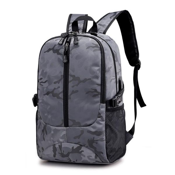 backpack usb charge camouflage outdoor bags waterproof fabric shoulder bag teenage travel grey
backpack usb charge camouflage outdoor bags waterproof fabric shoulder bag teenage travel grey